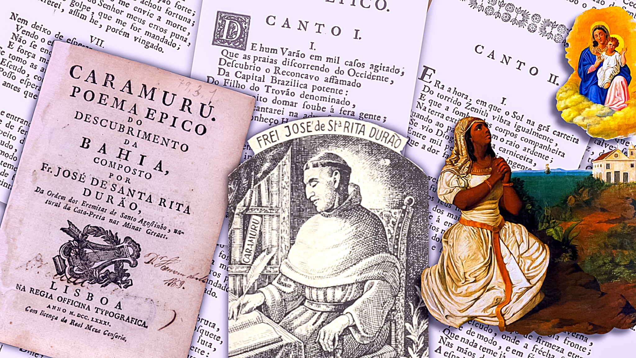 Literatura de inspiração católica (III): Frei José de Santa Rita Durão ...