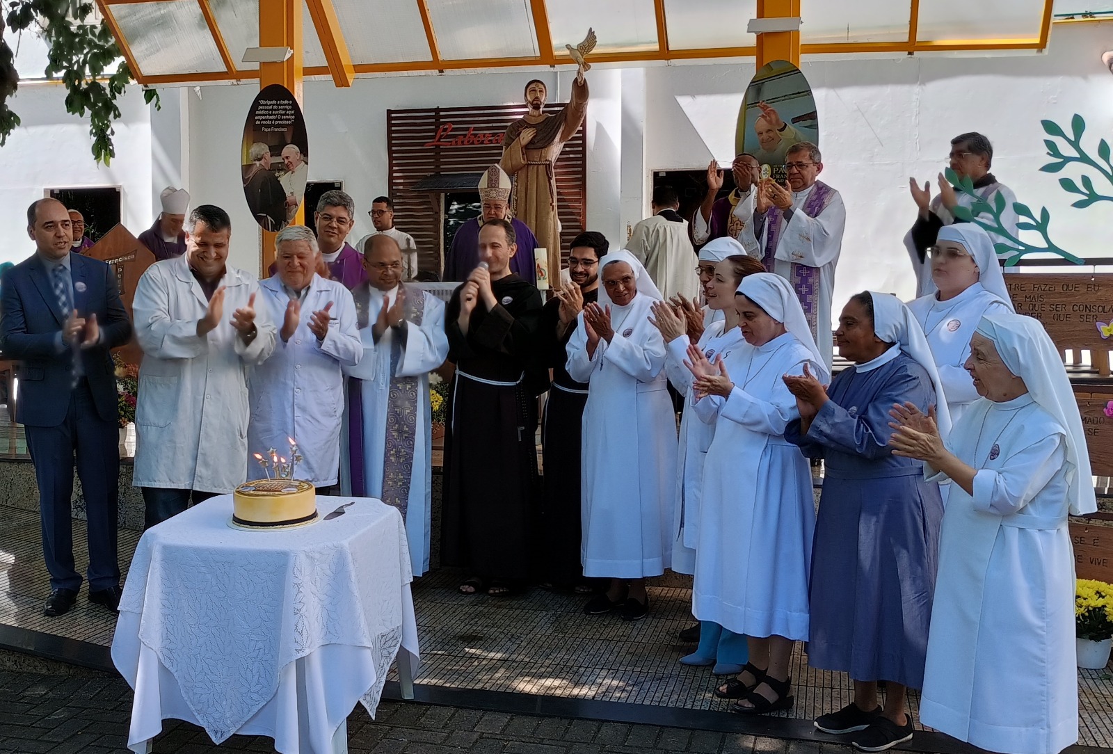 Hospital visitado pelo Papa Francisco celebra 15 anos de convênio com o SUS e anuncia ampliação de serviços